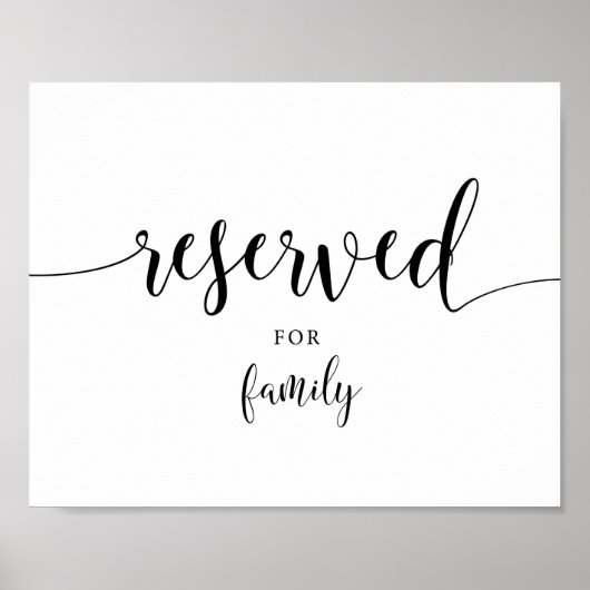 Poster Rustique réservé pour la réception de mariage en f (Devant)