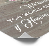 Poster Rustique si le ciel n'était pas si loin Memorial (Coin)