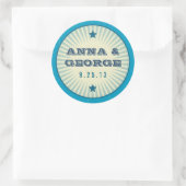 Poster rustique : Sticker de plage de sable (Sac)