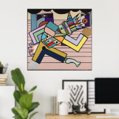 Poster "Ru'style Presence" par Ruchell Alexander (Bureau à domicile)