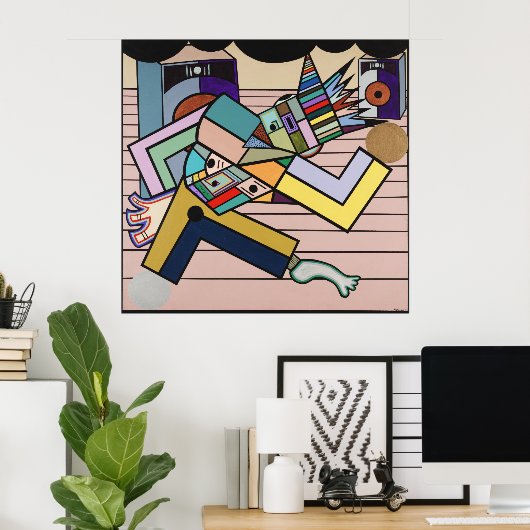 Poster "Ru'style Presence" par Ruchell Alexander (Bureau à domicile)