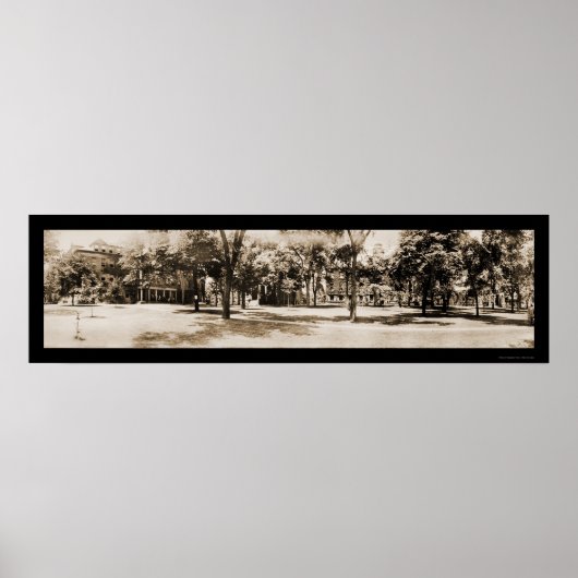 Poster Rutgers University NJ Photo 1913 (Devant)