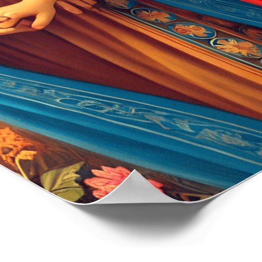 Poster Ruth 1 Main dans la main avec foi (Coin)