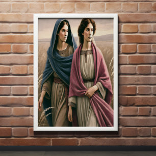 Poster Ruth 1 Main dans le voyage manuel