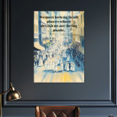 Poster Ruth Bader Ginsberg - Soufferage féminin