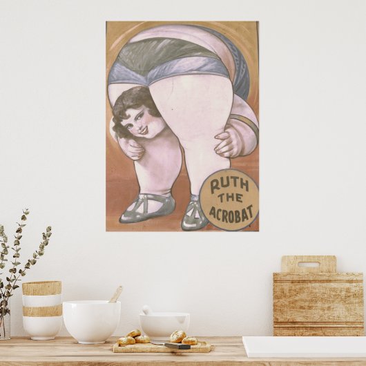 Poster Ruth L'Acrobat (Cuisine)