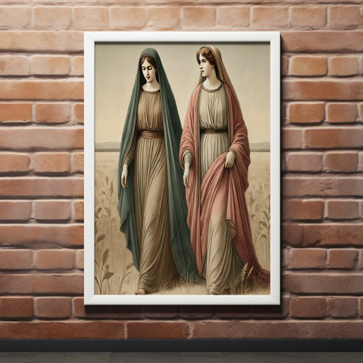 Poster Ruth marche dans la foi vers un nouvel espoir