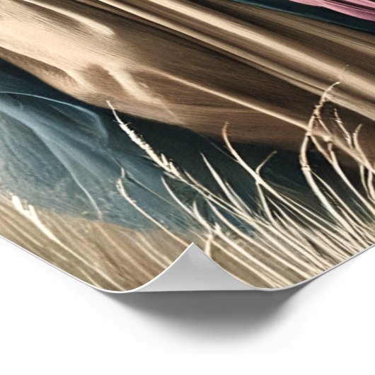 Poster Ruth marche ensemble avec courage et amour (Coin)