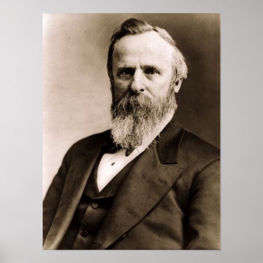Poster Rutherford B. Hayes (Devant)