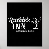 Poster Ruthies Inn Berkeley California  (Devant)