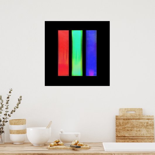 Poster RVB (affiche 24x24") (Cuisine)