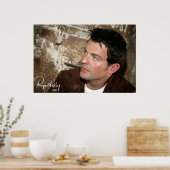 Poster Ryan Kelly Music - Poster- Veste en cuir-"Signé" (Cuisine)