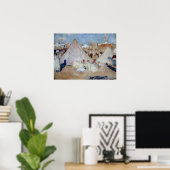 Poster Rysselberghe - Campement au Maroc (Bureau à domicile)