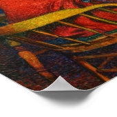 Poster Rysselberghe - Conférence D'Emile Verhaeren (Coin)