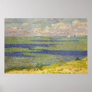 Poster Rysselberghe - Dunes de Cadzand 1893