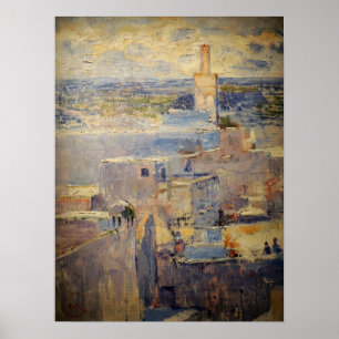 Poster Rysselberghe - Étude au Maroc