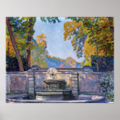 Poster Rysselberghe - Fontaine (Devant)