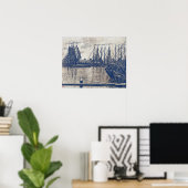 Poster Rysselberghe - La flotte de pêche (Bureau à domicile)