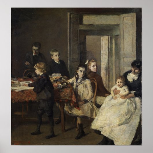 Poster Rysselberghe - Les enfants 1885 (Devant)