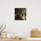 Poster Rysselberghe - Les enfants 1885 (Cuisine)