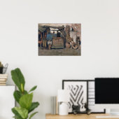 Poster Rysselberghe - Marché marocain 1882 (Bureau à domicile)