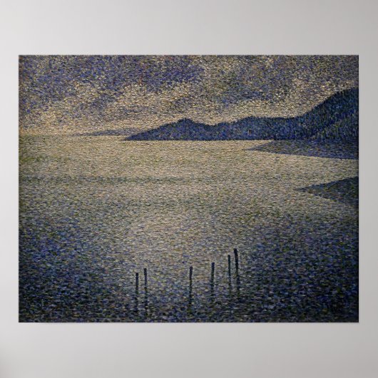 Poster Rysselberghe - Scène côtière 1892 (Devant)
