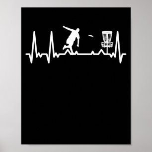 Poster Rythme de fréquence d'impulsion de golf de Heartb