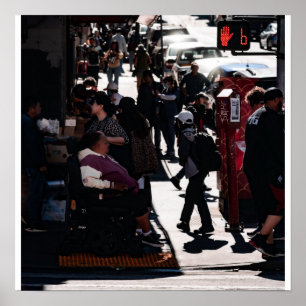 Poster Rythme de la rue