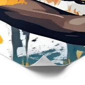 Poster Rythme de son âme - Reine tribale du tambour I (Coin)