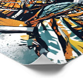 Poster Rythme de son esprit - African Drummer Woman Art (Coin)