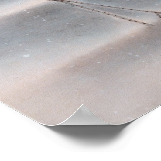 Poster Rythme d'hiver (Coin)