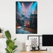 Poster Rythme et Lumière (Bureau à domicile)