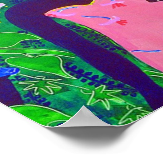 Poster Rythme et racines (Coin)