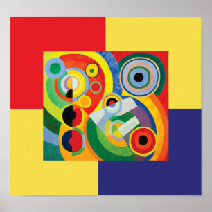 Poster Rythme Joie de Vivre by Robert Delaunay
