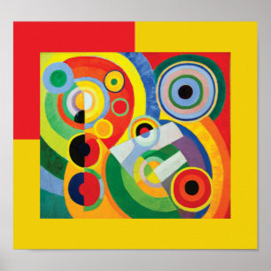 Poster Rythme Joie de Vivre by Robert Delaunay