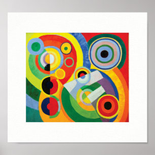 Poster Rythme Joie de Vivre par Robert Delaunay