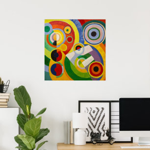 Poster Rythme, Joie de vivre Robert Delaunay