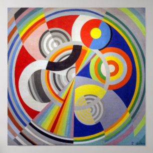 Poster Rythme n° 1 Robert Delaunay