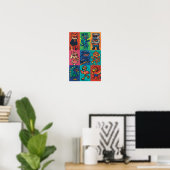 Poster Rythmes et Bêtes (Bureau à domicile)