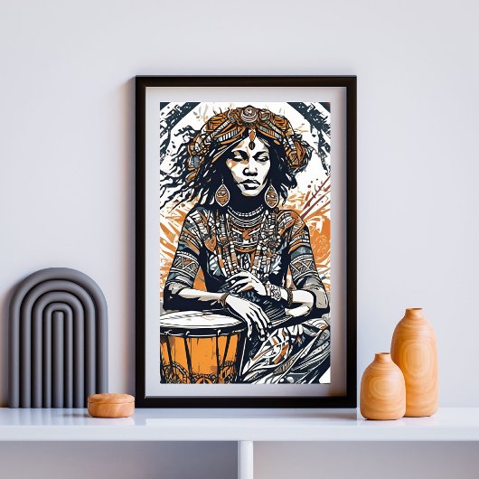 Poster Rythmes sous sa couronne