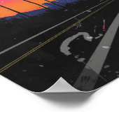 Poster Rythmes urbains : Los Angeles en mouvement (Coin)