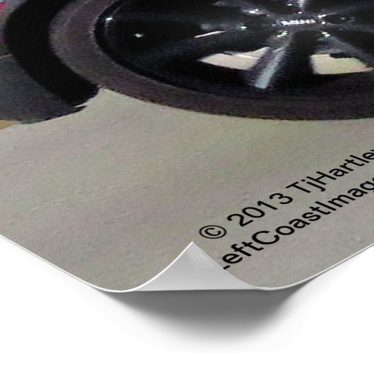 POSTER "S" DE MINI COOPER (Coin)