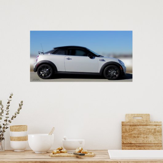 POSTER "S" DE MINI COOPER (Cuisine)
