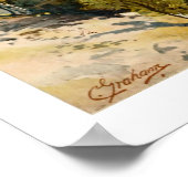 Poster S Mount Kosciuszko Australie Imprimerie d'archives (Coin)