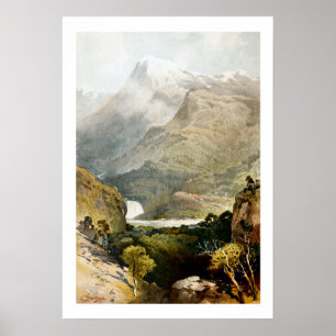 Poster S Mount Kosciuszko Australie Imprimerie d'archives