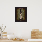 Poster S"no"w Place Like Home | Noël (Cuisine)