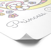 Poster S pour Sarah art de lettre de monogramme significa (Coin)