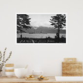 Poster S.S. Maryland près de Seward, Alaska 1920 (Cuisine)