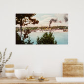 Poster S.S. Northland quitte Harbour Springs, Michigan (Cuisine)