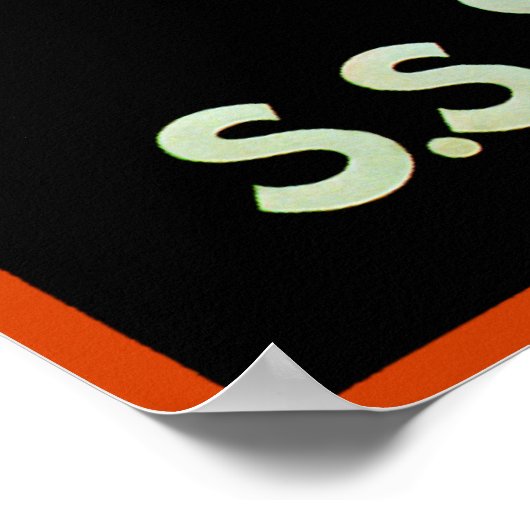 Poster s.s. Statendam (Coin)